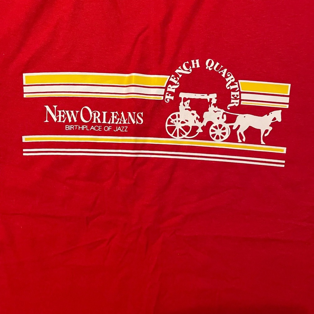 NEW ORLEANS FRENCH QUARTER BIRTH PLACE OF JAZZ TEE SHIRT